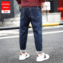 Load image into Gallery viewer, Liakhouskaya 2019 New Fashion Boys Pants Kids Jeans For Teenagers Boys Jeans Kids Cotton Casual Clothing Children Trousers 4-15y