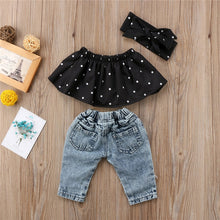Load image into Gallery viewer, Newborn Infant Toddler Kids Baby Girls Bog Hole Jeans Pants Outfits Clothing Jeans Skinny Fashionable
