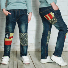 Load image into Gallery viewer, IENENS Kids Boys Jeans  Fashion Clothes  Classic Pants Denim Clothing Children Baby Boy Casual Bowboy Long Trousers  5-13Y
