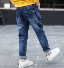 Load image into Gallery viewer, IENENS Kids Boys Jeans  Fashion Clothes  Classic Pants Denim Clothing Children Baby Boy Casual Bowboy Long Trousers  5-13Y
