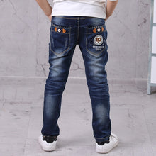 Load image into Gallery viewer, IENENS Kids Boys Jeans Baby Clothes Classic Pants Children Denim Clothing Boy Casual Bowboy Long Trousers  5-13Y
