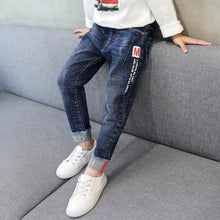 Load image into Gallery viewer, IENENS Kids Boys Jeans Baby Clothes Classic Pants Children Denim Clothing Boy Casual Bowboy Long Trousers  5-13Y
