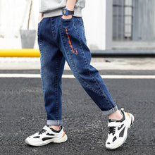 Load image into Gallery viewer, IENENS Kids Boys Jeans Baby Clothes Classic Pants Children Denim Clothing Boy Casual Bowboy Long Trousers  5-13Y

