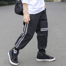 Load image into Gallery viewer, IENENS Kids Boys Jeans Baby Clothes Classic Pants Children Denim Clothing Boy Casual Bowboy Long Trousers  5-13Y
