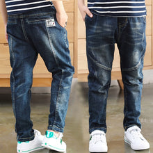 Load image into Gallery viewer, IENENS Kids Boys Jeans Baby Clothes Classic Pants Children Denim Clothing Boy Casual Bowboy Long Trousers  5-13Y
