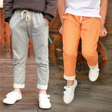 Load image into Gallery viewer, IENENS Summer Jeans For Kids Boys Girls Thin Color Pants Children Cotton Clothing Baby Boy Casual Soft Trousers Fit 3-9 Years
