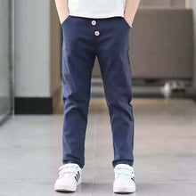 Load image into Gallery viewer, Hot Boys Pants 2020 High Quality Cotton Korean Casual Pants Children Spring Autumn Trousers Splicing Large Pockets 4-13 Years
