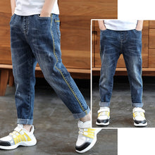 Load image into Gallery viewer, IENENS Kids Boys Jeans Baby Clothes Classic Pants Children Denim Clothing Boy Casual Bowboy Long Trousers  5-13Y
